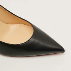 Pre Owned Christian Louboutin Kate Size 42 Black Leather Pumps