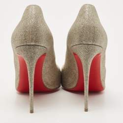 مملوكة مسبقًا Christian Louboutin Metallic Glitter Hot Chick Pumps Size 40