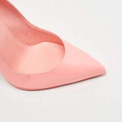 مملوكة مسبقًا Christian Louboutin Pink Patent Leather Hot Chick Pumps Size 38