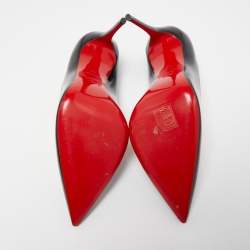 مملوكة مسبقًا Christian Louboutin Black Patent Leather So Kate Pumps Size 40