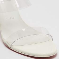 مملوكة مسبقًا Christian Louboutin Transparent PVC Just Nothing Sandals Size 40