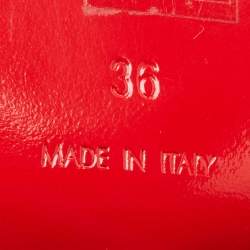 Pre Owned Christian Louboutin Black Suede Crystal Embellished Fringe Ankle Strap Sandals Size 36