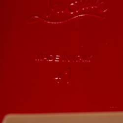 مملوكة مسبقًا Christian Louboutin Pink Patent Leather Miss Sabina Sandals Size 41