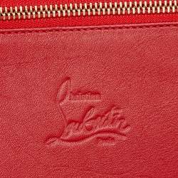 Christian Louboutin Black Leather Studded iPad Case