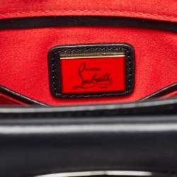 Christian Louboutin Black Leather Mini Passage Shoulder Bag