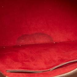 Christian Louboutin Dark Beige Leather and Suede Large Eloise Tote