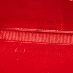 Christian Louboutin Green Leather Spike Studded Zip Continental Wallet