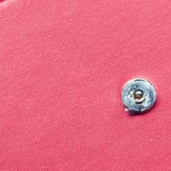 Christian Louboutin Pink Satin Loubi154 Clutch Bag