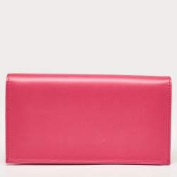 Christian Louboutin Pink Satin Loubi154 Clutch Bag