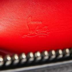 Pre Owned Christian Louboutin Black Leather Casado Tote