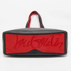 Pre Owned Christian Louboutin Black Leather Casado Tote