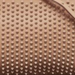 Christian Louboutin Beige Leather Spike Clutch Bag