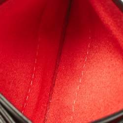 Christian Louboutin Black Leather Spike Kios Card Holder