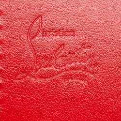 Christian Louboutin White Toile Monogram Coated Canvas and Leather Cabata Tote