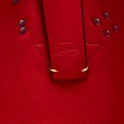Christian Louboutin Yellow Satin Cabachic Bucket Bag