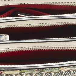 Christian Louboutin Multicolor Printed Patent Leather Triloubi Chain Shoulder Bag