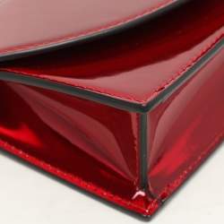 Christian Louboutin Red Patent Leather Loubi54 Clutch