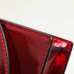 Christian Louboutin Red Patent Leather Loubi54 Clutch