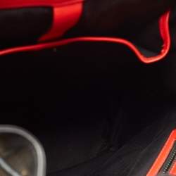 Christian Louboutin Black Leather and Rubber Explorafunk Backpack