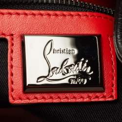 Christian Louboutin Black Leather and Rubber Explorafunk Backpack