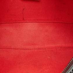 Christian Louboutin Black Patent and Leather Ruby Spike Clutch