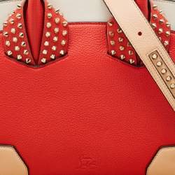 Christian Louboutin Tricolor Leather Small Eloise Satchel