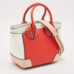 Christian Louboutin Tricolor Leather Small Eloise Satchel