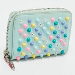 Christian Louboutin Multicolor Leather Panettone Coin Purse