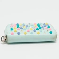 Christian Louboutin Multicolor Leather Panettone Coin Purse