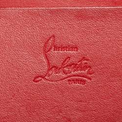 Christian Louboutin Multicolor Leather Panettone Coin Purse