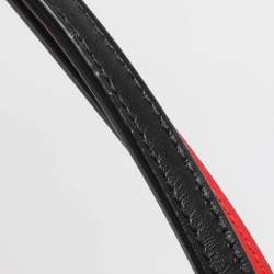 Pre Owned Christian Louboutin Black Leather Cabata Tote