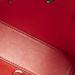 Pre Owned Christian Louboutin Black Leather Mini N/S Cabata Tote