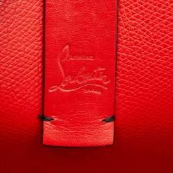 مملوكة مسبقًا حقيبة يد كريستيان لوبوتان لوف كاباتا جلد سوداء كبيرة