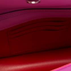 مملوكة مسبقًا Christian Louboutin Loubi54 Pink Satin Clutch Bag