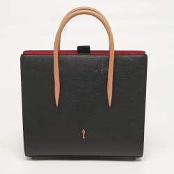 Pre Owned Christian Louboutin Paloma Medium Multicolor Mixed Leather Tote