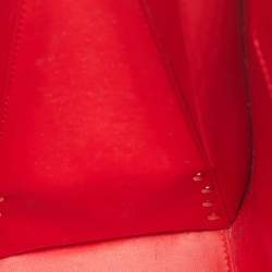 Pre Owned Christian Louboutin Paloma Medium Multicolor Mixed Leather Tote