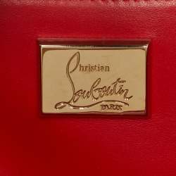 Pre Owned Christian Louboutin Paloma Medium Multicolor Mixed Leather Tote