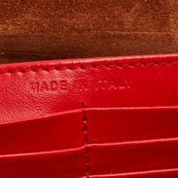 مملوكة مسبقًا Christian Louboutin Paloma Brown/Black Leopard Print Suede and Leather Chain Clutch