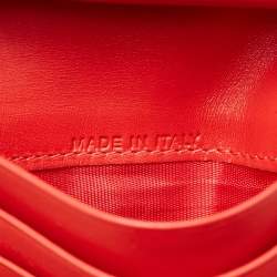 Pre Owned Christian Louboutin Paros Black Leather Bifold Wallet