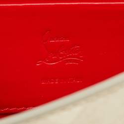 مملوكة مسبقًا Christian Louboutin Bettina Gold Leather Chain Clutch