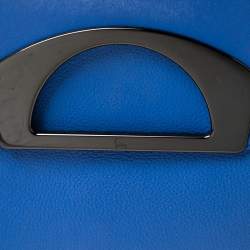 Christian Louboutin Blue Leather Mini Passage Top Handle Bag
