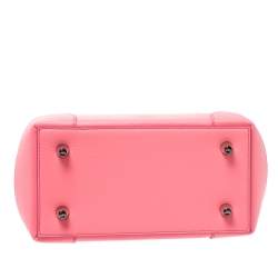 Christian Louboutin Pink Leather Small Eloise Satchel