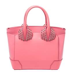 Christian Louboutin Pink Leather Small Eloise Satchel
