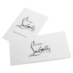 Christian Louboutin Metallic Silver Snakeskin Effect Leather Marquise Spiked Clutch