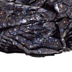 Christian Louboutin Blue Python Loubi Lula Chain Clutch