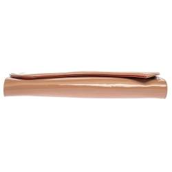 Christian Louboutin Nude Patent Leather So Kate Clutch