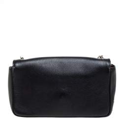 Christian Louboutin Black Leather Artemis Studded Shoulder Bag