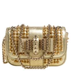 CL Sweety Charity mini spiked leather shoulder bag
