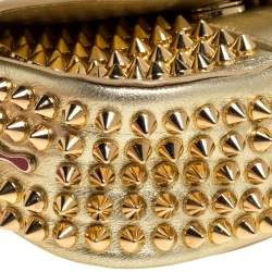 Pre Owned حقيبة كتف كريستيان لوبوتان سويت شيريتي ميني سبايكد جلد سوداء