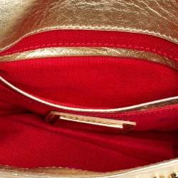 Pre Owned حقيبة كتف كريستيان لوبوتان سويت شيريتي ميني سبايكد جلد سوداء